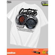 BBS AUTOMOTIVE WHEELS T-SHIRT RACING UNISEX SOFT