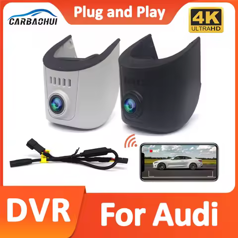 4K HD 2160P Dash Cam Wifi Car DVR Driving Recorder For Audi a1 a3 a4 a5 a6 a7 a8 q3 q5 b5 b6 b7 b8 b