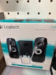 Logitech 喇叭/ 電腦喇叭 / Black speakers