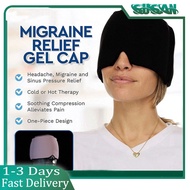 【RREE GIFT】Ice Headache / Migraine Relief Hat, Cold Therapy Migraine Relief Mask, Comfortable & Stre