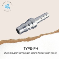 PH QUICK COUPLER CONNECTION OF RECOIL COMPRESSOR HOSE PH20 PH30 PH40