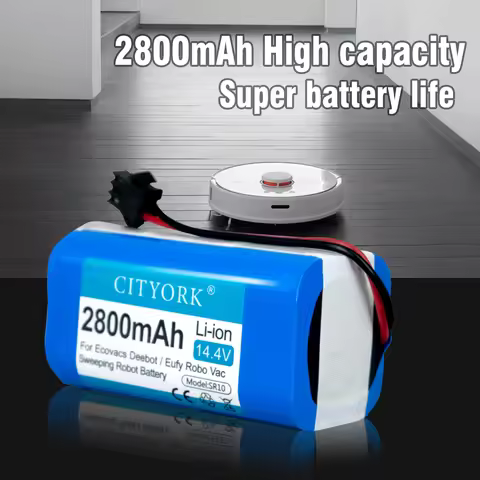 14.4V Li-ion Replacement Battery for Ecovacs Deebot N79S,N79 and Eufy RoboVac 11S,11S MAX,RoboVac 15