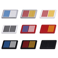 Mitsubishi modified Car Front Grille emblem Body Side Rear logo Emblem Sticker for Mitsubishi RALLIA