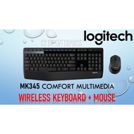 Logitech MK295 Silent / MK345 Comfort / MK315 Quiet Wireless Keyboard & Mouse Combo Set