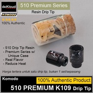 Ready JT Authentic 510 PREMIUM K109 Drip Tip | Komodo | driptip resin