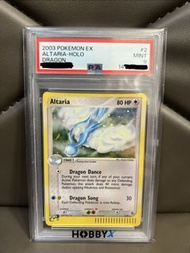 鑑定卡 新number 七夕青鳥 2003 Pokemon EX Altaria Holo Dragon PSA 9 美版