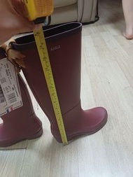 (全新)AIGLE Miss Juliette A 經典款長筒雨靴 36號