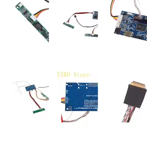 K32C 1Set 7-42" for HDMI to Lvds Lcd Controller Board Backlight Inverter 30Pin Cable for 2 1024X768 