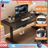 【MEIMEI】Furniture Art 120/160 cm Standing Desk Smart Lifting Motorized Height Adjustable Table Gamin
