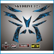 ♨ ∢ → SKYDRIVE 125 STOCK DECALS