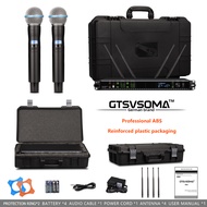 GTSVSOMA™ แท้ XD2 ไมค์ ลอย ไร้ สาย UHF High-end ไมโครโฟน กาแสดง รmicrophone wireless ไมคโครโฟนสำหรับร้องเพลง ไมโครโฟนไร้สายแบบมืออาชีพอย่างแท้จริง High-end ไมโครโฟน ไมค์ลอยเสียงดี ไมล์ไร้สาย 500M ไมค์ลอย ไมโครโฟนไร้สาย ไมค์ร้องเพลง  เยอรมนีนำเข้า ไมค์โลหะ