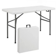 1.2米戶外長方形摺疊枱 | 摺疊收納 | 加厚枱面 - 桌面可摺 - 插腳