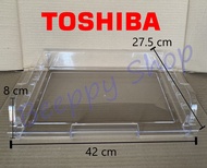 ถาดใต้ช่องฟรีส Toshiba รุ่น GR-A21KPP/B22KP/B31KU ถาดแช่เนื้อ Meat Tray ของแท้