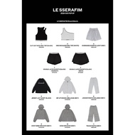 ((Store 2/Supermarket Pick-UP Payment) LE SSERAFIM Official 2024 S/S POP UP Flash Shop Merchandise C