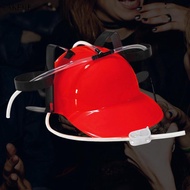 [SharprepublicefMY] Novelty Drinking Helmet Guzzler Drinking Helmet Drinker Favor Hat Can Holder