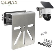 CHIPLYN Wall Mount Bracket, Channel Mount Metal Gutter Bracket, Wall Mount Gutter Mount  Camera Hold