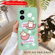 SOFTCASE MACARON VIVO Y16 VIVO Y22 CASING VIVO Y16 CASING VIVO Y22-Makmurabadicase-