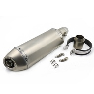 Slip Stainless Steel electric motorcycles Exhaust Muffler cb190r parts For posh 100CC Racing Motorcy