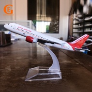 Air India Airlines A320 Aircraft Model Diecast Metal Airbus 320 Simulation Passenger Plane Airplane 