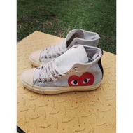 converse CDG white bundle