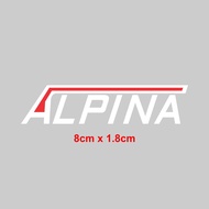 Stiker Fork Sepeda Alpina - Bicycle Decal Sticker