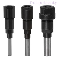 FALLFORBEAUTY Router Collet Extension 1/2" Shank 1PC Router Bit Collet Chuck Adapter Converter Colle