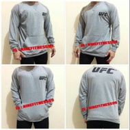 Ufc Gray Men's Fitness Sweater Shirt S02