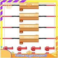 【W】For Led Load Resistor Kit-4Pcs 50W 6ohm Load Resistors for LED Turn Signals-Fix for LED Bulb Flas