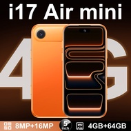 【Tukar Baru Untuk Raya】Cheap & Portable 4G Mini Phone I17 Air Mini | Memory 4GB+64GB | 4.0 Inch Mini
