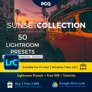 [LR] 50 Sunset Sunrise Lightroom Presets | Lightroom Pc + Mac + Free Gift