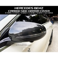 Mercedes Benz Carbon Side Mirror Cover REPLACEMENT Version C Class w205 E w213 w238 S w222 GLC w253 