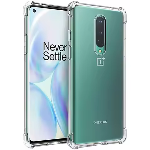 Transparent Clear phone cover For Oneplus 7 Pro 8 8 Pro 9R TPU Shockproo Phone Cover For Oneplus 9 P