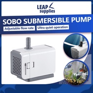 SOBO Submersible Pump | Sump Tank Bottom Filter Pump | Aquarium Fish Water Pump