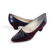 Jolie Ashley Syahrini03 Women's Formal Synthetic Chunky Heel Loafers