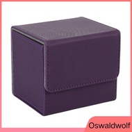 Card Box Side-Loading Card Box Deck Case for  Yugioh Card Binder Holder 100+,Purple nancyeden