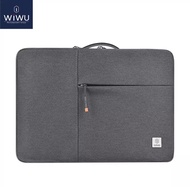 พร้อมส่งจากไทย WiWU Alpha Double Layer Sleeve กระเป๋าแล็ปท็อป ซองใส่โน๊ตบุ๊ค/Macbook แบบพกพา ผ้ากันน้ำ ของแท้100%