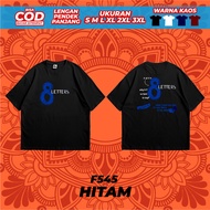 MEN'S T-SHIRT 8 LETTERS TSHIRT COMFORTABLE DISTRO CLOTHES BY YODO