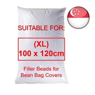 For XL Bean Bag (100x120cm) - Bean Bag Refill Filler Polystyrene Beads