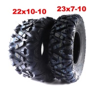 10-inch tubeless tire front wheel 23x7.00-10 rear wheel 22X10-10 outer tire four-wheel ATV GOKART ka