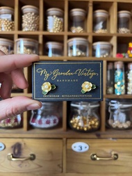 母親節 精選 UV膠極致精緻小花耳環 耳環 禮物 手作耳環