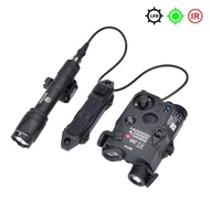 PEQ 15แท่งชี้เลเซอร์กำลังสูงไฟสัญญาณ IR จุดเลเซอร์แดงเขียวพลังงานสูง M600 M300ยุทธวิธีไฟฉาย LED