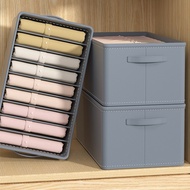 Wardrobe divider box clothing foldable drawer organizer with handle