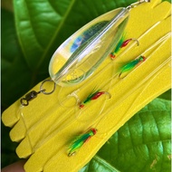 Ditch fishing rod with pre-tied beads 4.8g + lure for ditch fish