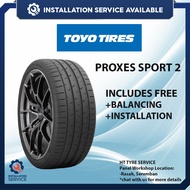 [Installation Available] TOYO PROXES SPORT 2 14 15 16 17 18 19 inch Tyre Tayar Tire (Free Installati