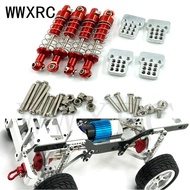 All-Metal Ball Head Shock Absorber with Shock Absorber Bracket Suitable for WPL Naughty Dragon C14 C