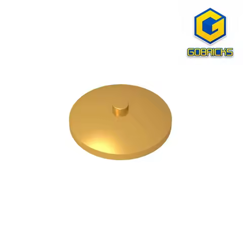 Gobricks GDS-945 Dish 4 x 4 Inverted with Solid Stud compatible with lego 3960 30065 DIY Educational