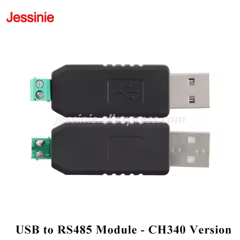 5pcs/1pc USB to RS485 RS-485 Communication Converter Adapter Serial Port CH340 FT232 PL2303 Driver 4