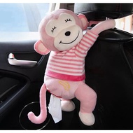 Latest Model Hanging Monkey Doll Tissue Holder / Car Hanging Tissue Holder