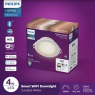 Philips Downlight Smart Wifi Led 4w Round Clamp Ceiling Light D80W