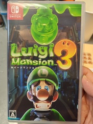 可議Nintendo Switch Luigi Mansion 3 遊戲 路易吉洋樓 鬼屋3